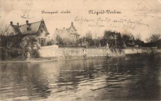 1903 Verőce, Nógrádverőce; Dunaparti részlet, villa (EK)