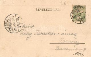 1903 Verőce, Nógrádverőce; Dunaparti részlet, villa (EK)