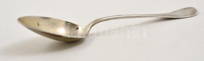 6 db fémjelzett és mesterjelzett ezüst kanál / Silver spoons 360g