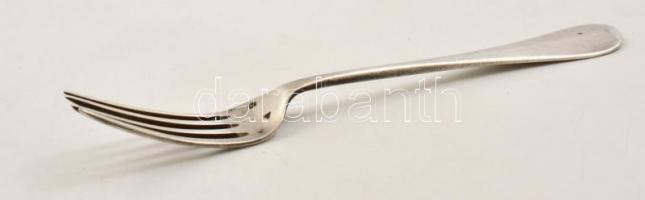 4 db fémjelzett és mesterjelzett ezüst előételes villa / Silver forks 169g