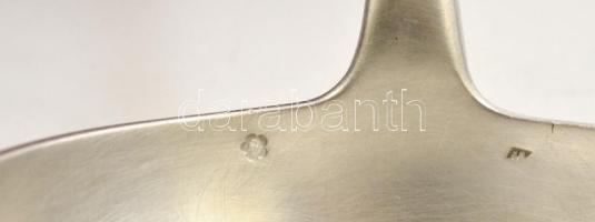Fémjelzett és mesterjelzett ezüst merőkanál / Silver soup spoon 184 g
