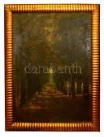 Góth Móricz (1873-1939): Fasor. Olaj, vászon, jelzett, festék hibákkal, keretben, 120×85 cm