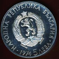 Bulgária 1974. 5L Ag "Stamboliiski halálának 50. évfordulója" T:PP
