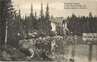 1906 Tátra, Magas Tátra, Vysoké Tatry; Csorba tói részlet / Okolica jeziora Csorba, Strbské pleso / lake