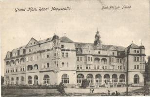Pöstyén, Piestany; Rónai nagy szálloda, kiadja Lampl Gyula / grand hotel