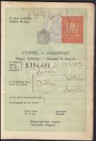 1930 Bp., A Magyar Királyság által kiállított fényképes útlevél