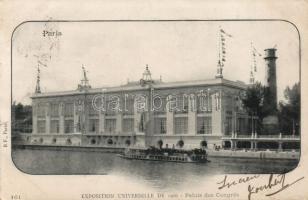 Párizsi világkiállítás 1900 11 klf képeslap