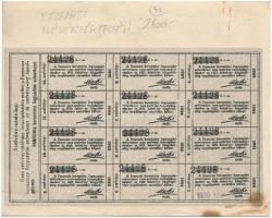 Budapest 1920. "Pannonia Keresztény Fogyasztási Szövetkezet" üzletrésze teljesen befizetet...