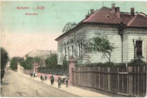 Budapest XIV. Zugló, Róna utca. Váradi Béla kiadása (r)