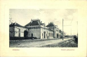 Miskolc, Gömöri pályaudvar, vasútállomás. W.L. Bp. 1068.