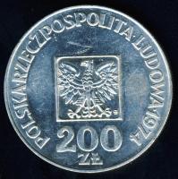 Lengyelország 1974. 200Zl Ag "Köztársaság 30. évfordulója" T:2