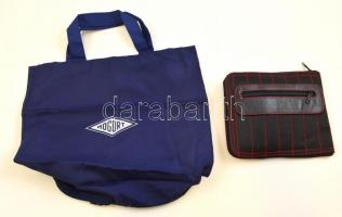 Összehajtható kétzsebes táska, 45×15×30 cm + bevásárló szatyor