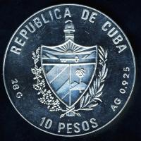 Kuba 1990. 10P Ag "Olimpiai játékok-magasugrás" T:PP