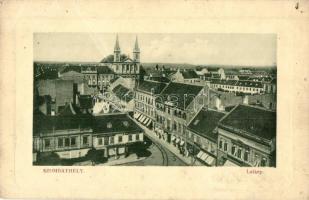 1912 Szombathely, utca, Faludi és Társa, Götzl József üzlete. W.L. Bp. 5536. Spielmann és Grosz kiadása (fa)