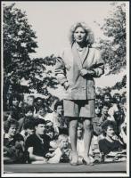 cca 1980 3 db divatfotó, 18x13 cm