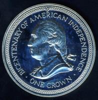 Man sziget 1976. 1C Ag "Amerikai függetlenségi évforduló" T:PP