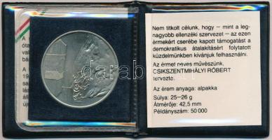 Csíkszentmihályi Róbert (1940-) 1989. "1956 Vértanúk Emlékére - A Magyar Demokrata Fórum 1989&q...