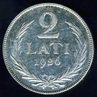 Lettország 1926. 2L Ag T:2/3
