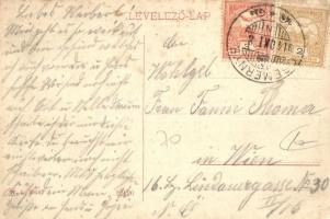 Varannó, Vranov nad Toplou; Kir. Járásbíróság, Varannói Takarékpénztár. W. L. 2813. / court, savings...