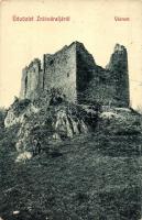 Znióváralja, Klastor pod Znievom; Várrom. W. L. Bp. 5905. Kiadja Wagner Arthur / Znievsky hrad / castle ruins