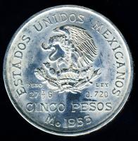 Mexikó 1953. 5P Ag "Hidalgo" T:2