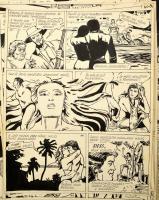 Győrfy András (?-): Gyémántmosók 56 db lap (képregény). Tus, papír (néhányon gyűrődés), jelzés nélkü...