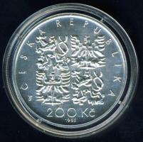 Csehország 1995. 200K Ag "Safarik születésének 200. évfordulója" T:BU