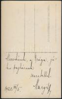 Nagy Margit (1902-1941) operaénekes dedikált fotója