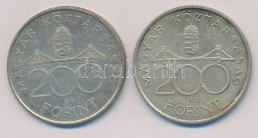 1994. 200Ft Ag "Deák" (2x) T:2