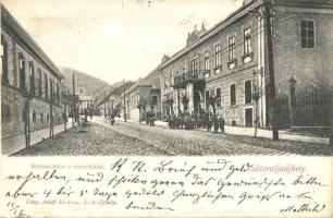 1905 Sátoraljaújhely, Korona utca, városháza (EK)