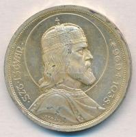 1938. 5P Ag Szent István T:1-,2 kis patina Adamo P8.1