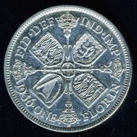 Nagy-Britannia 1936. 1Fl Ag T:2-/3