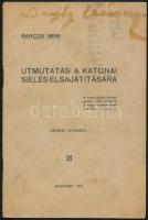 1915 Barcza Imre: Útmutatás a katonai síelés elsajátítására, 12 p.