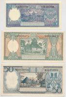 Indonézia 1963. 10R + 1964. 25R + 50R T:I,I-
Indonesia 1963. 10 Rupiah + 1964. 25 Rupiah + 50 Rupia...