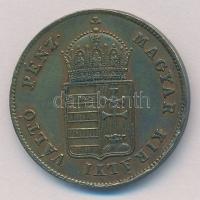 1848. 1kr Cu T:1-,2 ph., rep., patina
Adamo B1