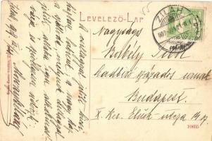 Zilah, Zalau; Wesselényi utca, Ridwal J. szálloda. Kiadja Seres Samu. W. L. (?) 2332. / street view,...