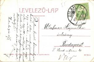 Zilah, Zalau; Kossuth tér, Városi vigadó, kávéház és étterem. W. L. Bp. 2339. Szövetség könyvnyomda ...