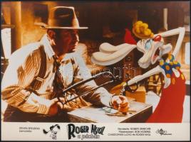 Roger nyúl a pácban, 5 db filmfotó, 18×24 cm