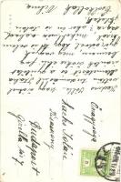 Pozsony, Pressburg, Bratislava; Főhercegi palota, Stefánia út, városi vasút / palace, street view wi...