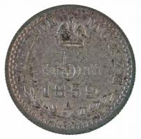 Ausztria 1859A 5kr Ag "Ferenc József" T:1-,2 patina
Austria 1859A 5 Kreuzer Ag "Fran...