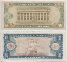 Chile 1947-1958. 5P + 1958-1959. 100 + 1962-1975. 50E + 100E T:I--III
Chile 1947-1958. 5 Pesos + 19...