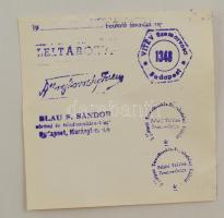 6 db régi bélyegző