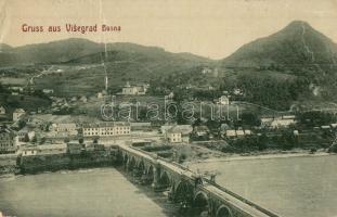 Visegrad, bridge. W. L. 4846. Verlag Josef Schreiber (fa)