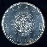 Kanada 1964. 1$ Ag "Charlottetown" T:2