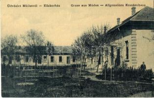 1908 Módos, Jasa Tomic; Közkórház. Hoffmann Béla kiadása 9597. / Allgemeines Krankenhaus / hospital