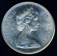 Kanada 1967. 1$ Ag "Századforduló" T:2