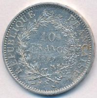 Franciaország 1967. 10Fr Ag "Herkules csoport" T:2 kis ph.
France 1967. 10 Francs Ag &quo...