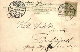 1904 Art Nouveau lady with feathered hat. s: Raphael Kirchner (EK)