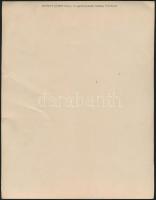 cca 1900 Debrecen, Piac utca, üzletek, villamos, Antalfy József könyv- és papírkereskedő kiadása, 19...