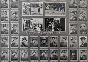 1939 A M. Kir. Hunyadi János 9. Honvéd Gyalogezred Tisztikara, középen az augusztus 6-diki díszszeml...